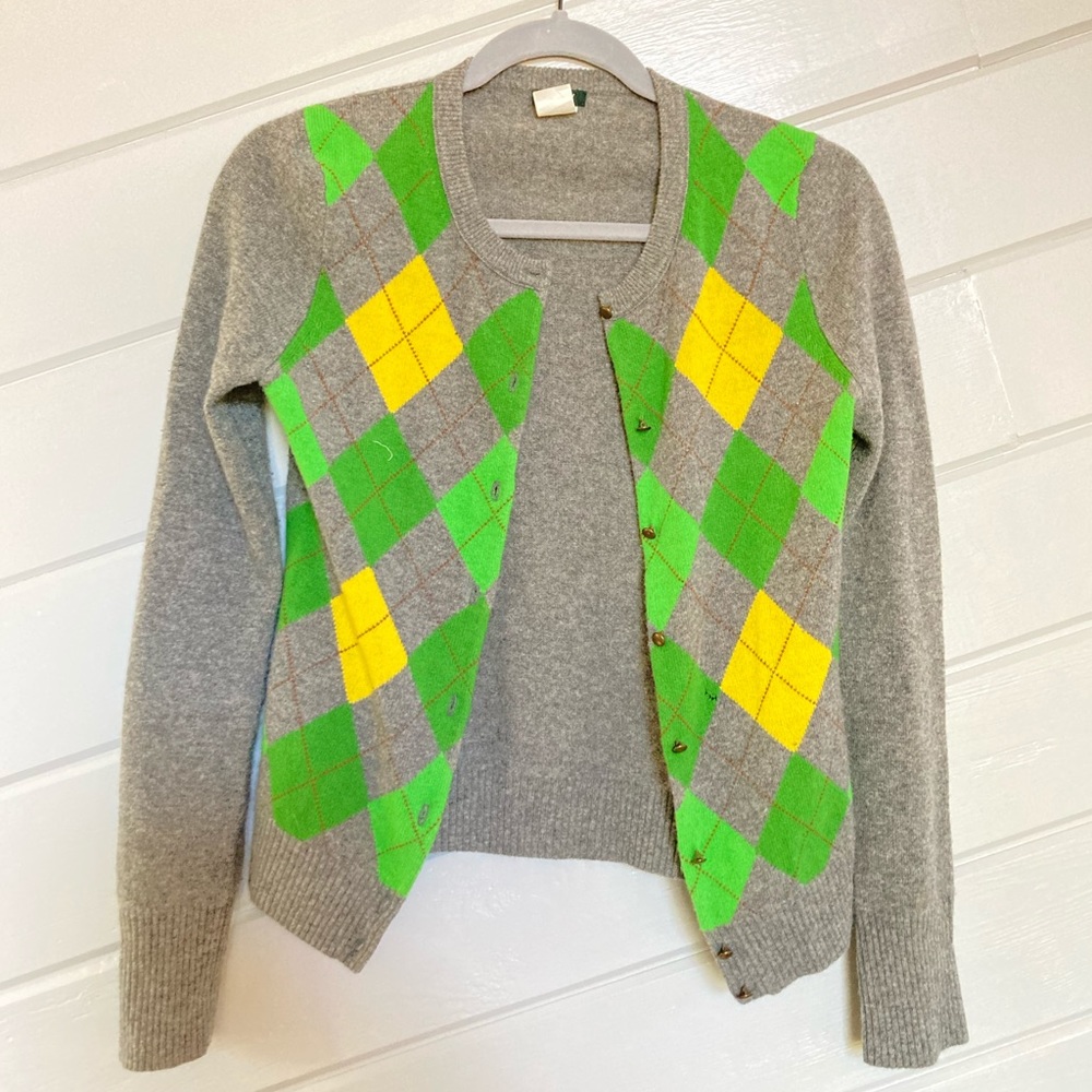 Extra small wool and cashmere J.Crew sweater